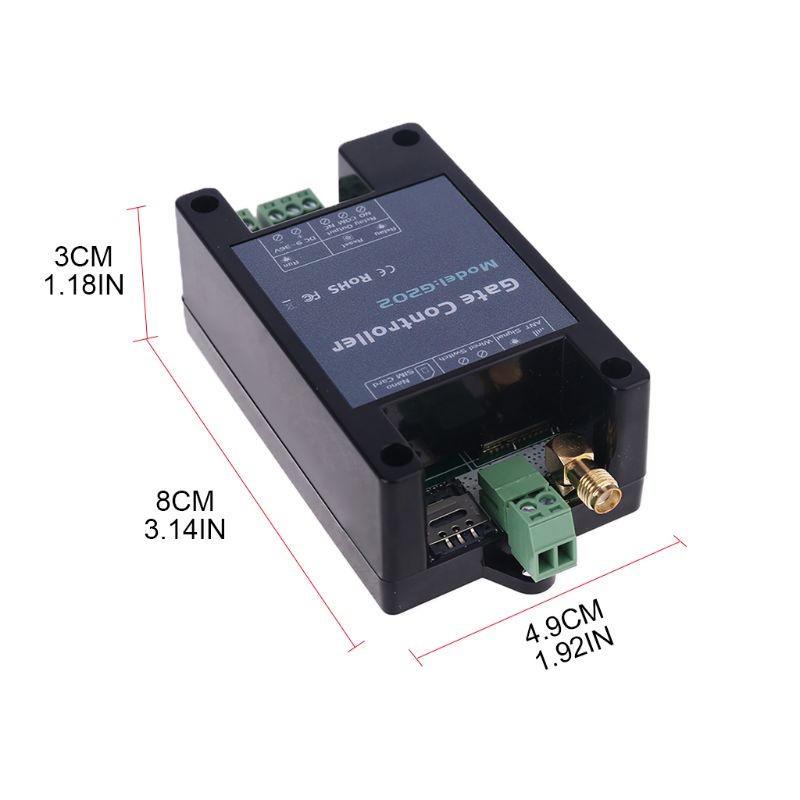 2g gsm  g202 gate åbner relæ switch industriel maskine switch adgang controller fjernbetjening døråbner gratis opkald