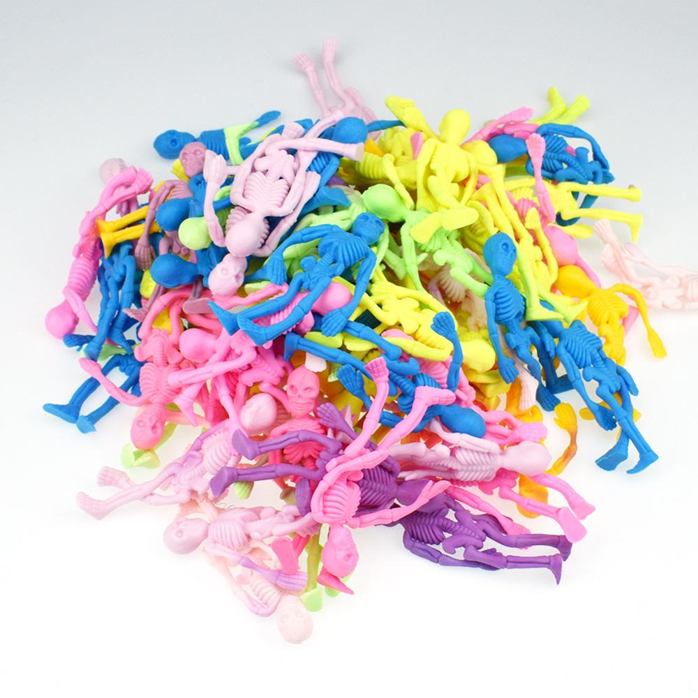 5pc squishy kraniet anti-stress legetøj til børn squish stress relief nyhed gag legetøj sjovt gags praktiske vittigheder klem legetøj