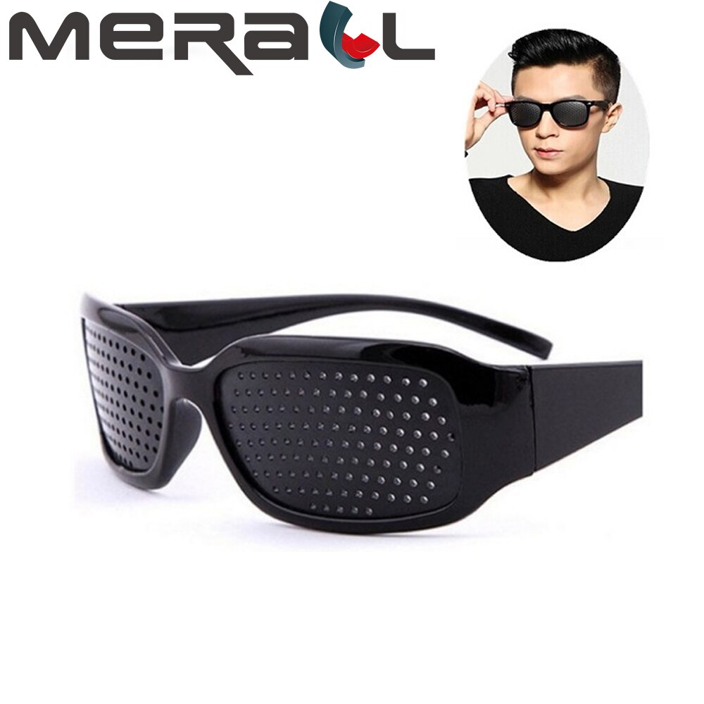 Cycling Eyewear Pin Hole Sunglass Eye Training Glass Pinhole Glasses Camping Unisex Eyeglasses Exercise Outdoor Improve Eyesight
