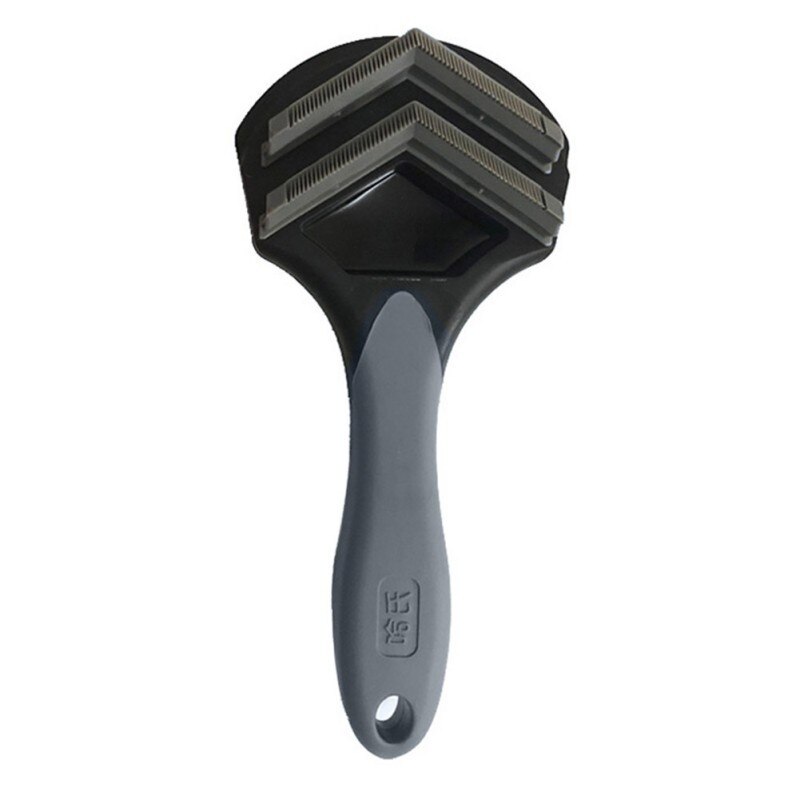 Haar Kam Voor Honden Kat Vergieten Lange Haren Kammen Pet Hair Remover Hond Grooming Gereedschap Hond Levert: Black