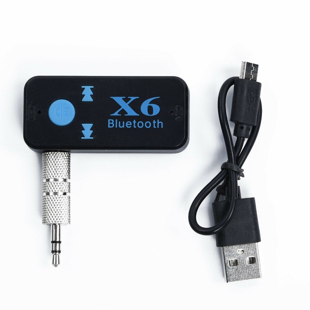 X6 Wireless Bluetooth5.0Audio Music Receiver Support TF C ard