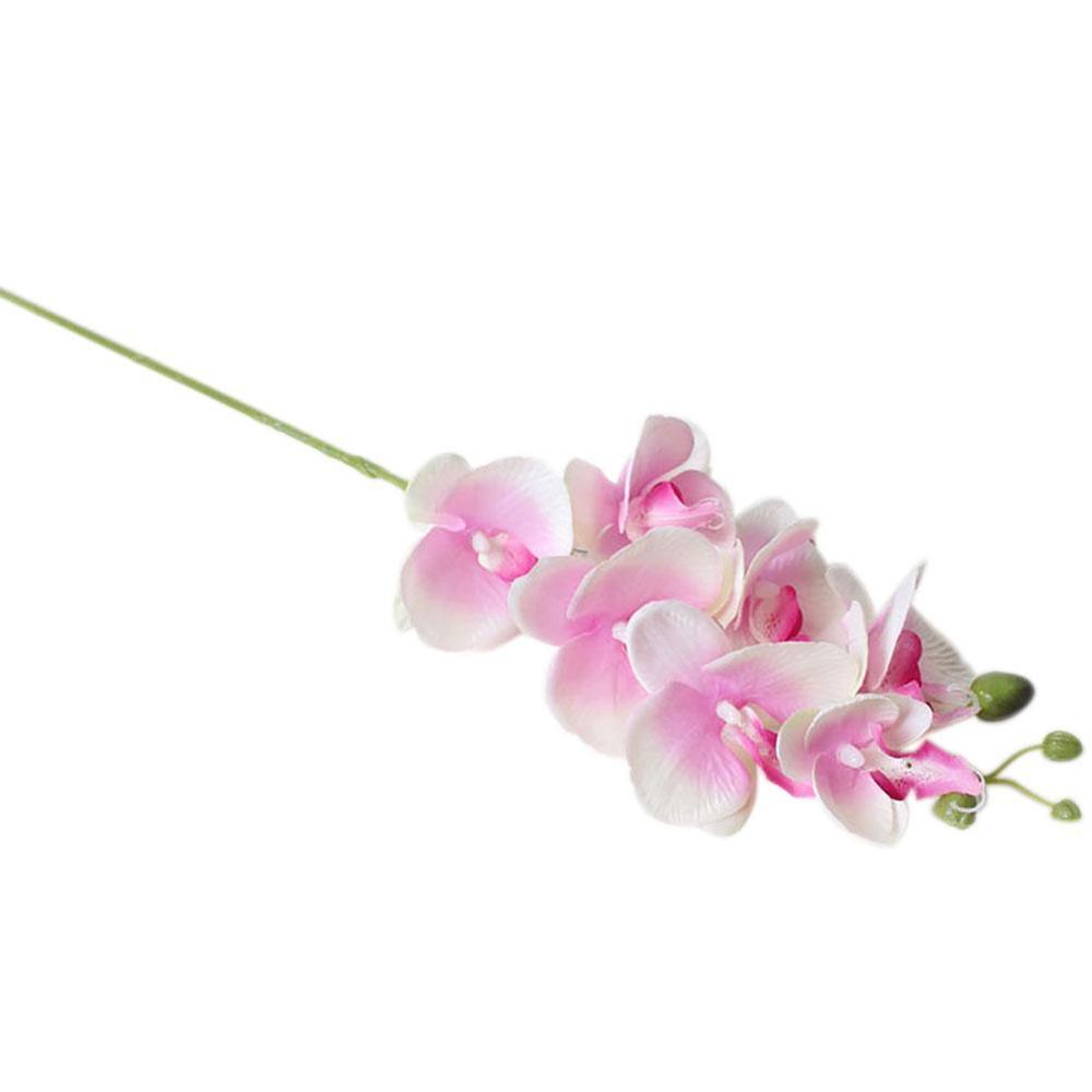 Vlinder Orchidee Zijde Bloem Boeket Phalaenopsis Bruiloft Home Decoratie Tuin Zijde Bloem Restaurant: G