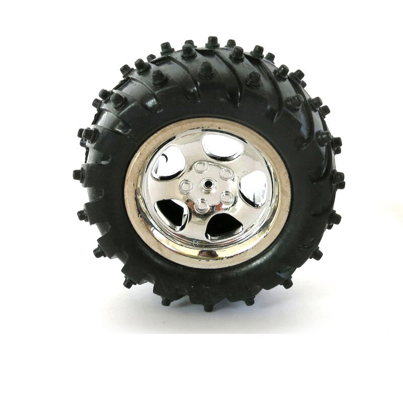 3 * 55mm off-road wheels toy model DIY rubber wheels non-slip wheels small technology wheels