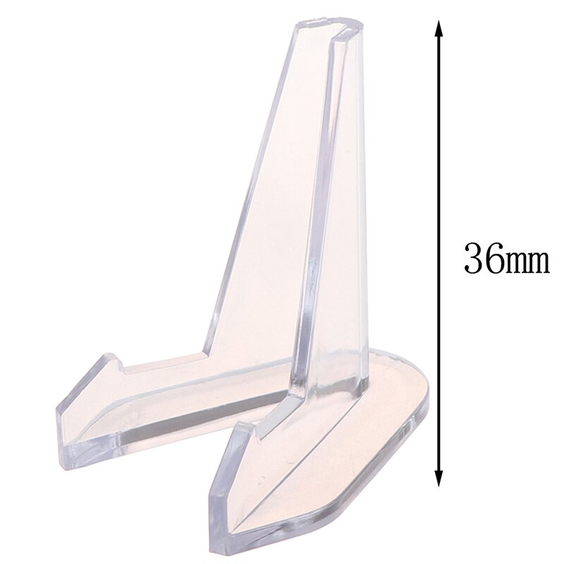 1Pc Acryl Sammlerstücke Münzen Staffelei Medaille Abzeichen Halfter Karte Anzeige Zeigen Ständer Schmuck Ständer Halfter Sammeln Münze HotSale