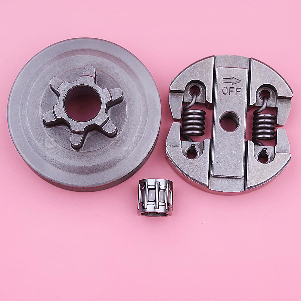 3/8 6T Kupplung Kettenrad Trommel Nadellager Bausatz Für Chinesische Kettensäge 2500 25CC