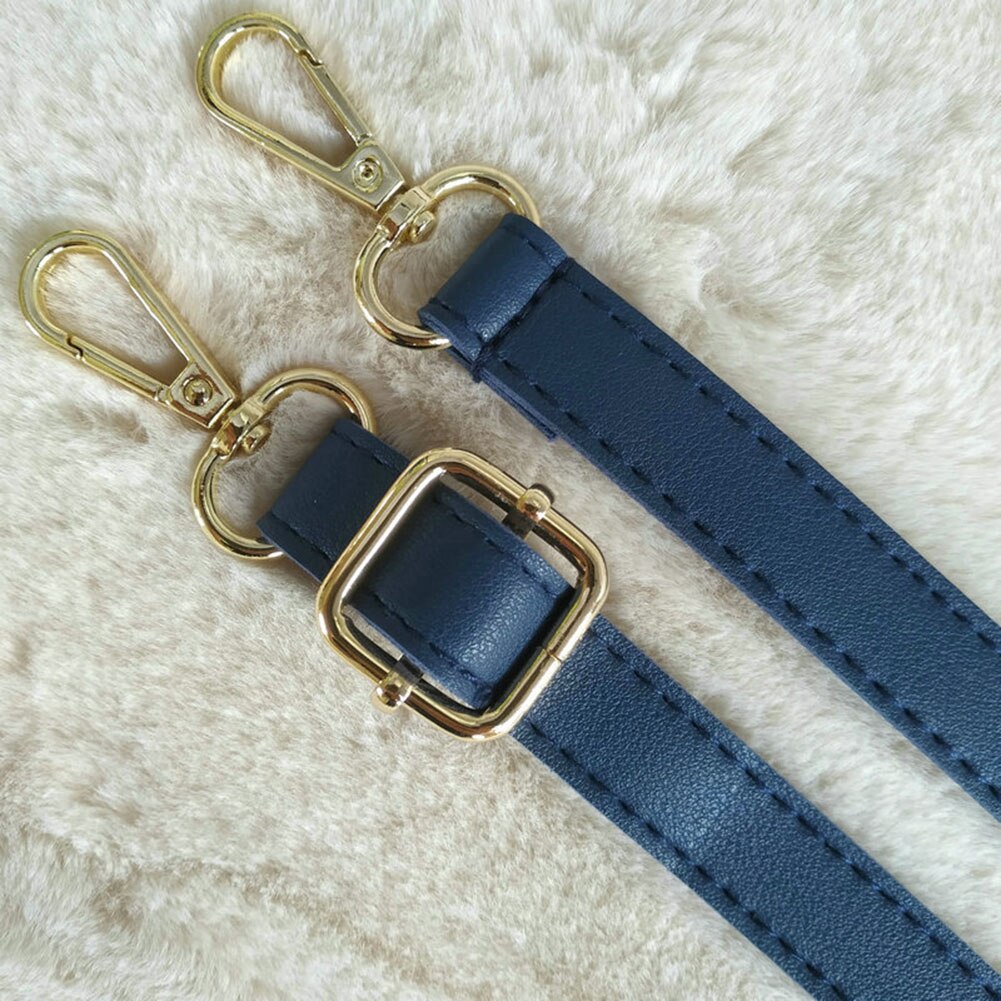 180cm Long PU Leather Shoulder Bag Strap O bag Handles DIY Replacement Purse Handle for Handbag Belts Strap Bag Accessories: Blue