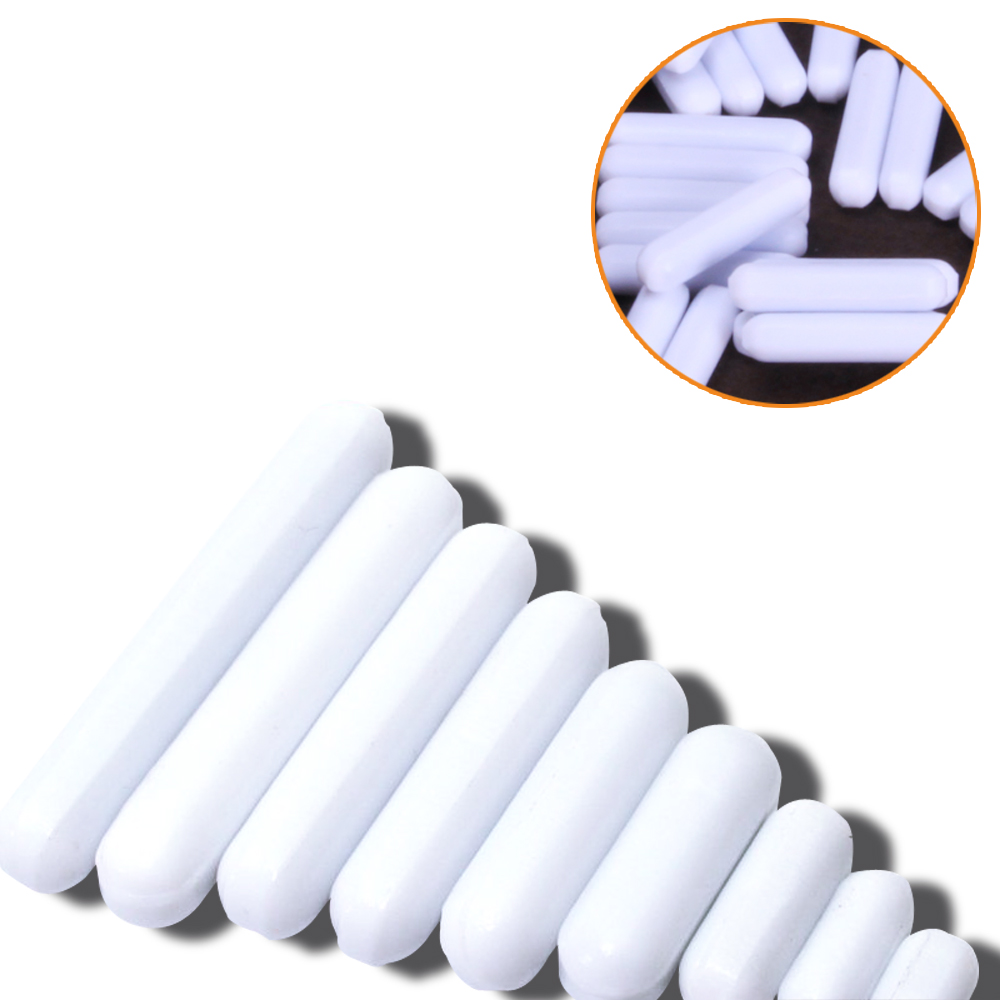 10pcs A6 X 10mm PTFE Magnetic Stirrer Mixer Stir... – Vicedeal
