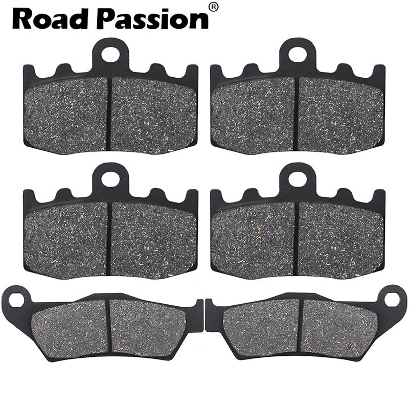Road Passion Motorcycle Front and Rear Brake Pads for BMW RG 1200 GS RG1200 GS RG1200GS K25 Cast Wheel 2004 2005 2006 2007