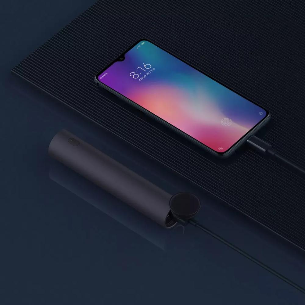 Xiaomi ZMI LPB02 Mini Power Bank 5000mAh Met LED Zaklamp 18w QC3.0 PFast Opladen van Xiaomi Eco- systeem Voor Iphone 8 X