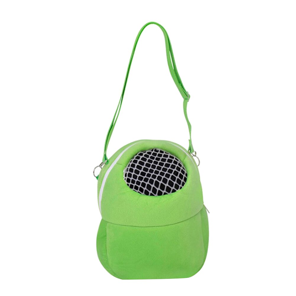 Tragbare Atmungsaktive Hamster Igel Tasche Träger Kaninchen KäFeige Haustiere Reise Tasche liefert: Grün S