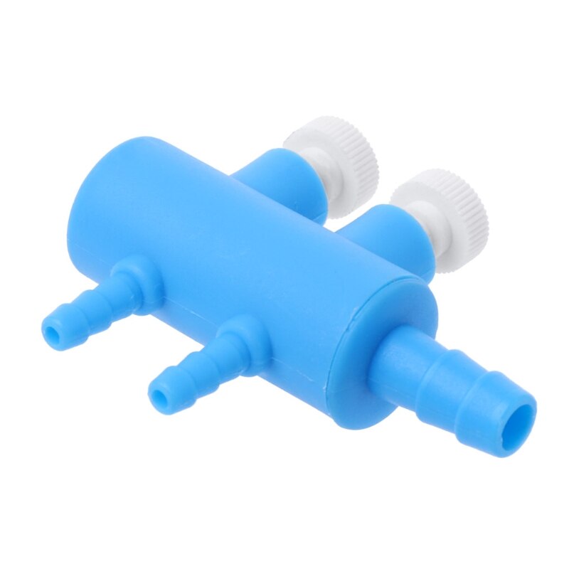 Aquarium Fish Tank Air Pump Plastic Garden Water Tube Volume Control Valve T8WE