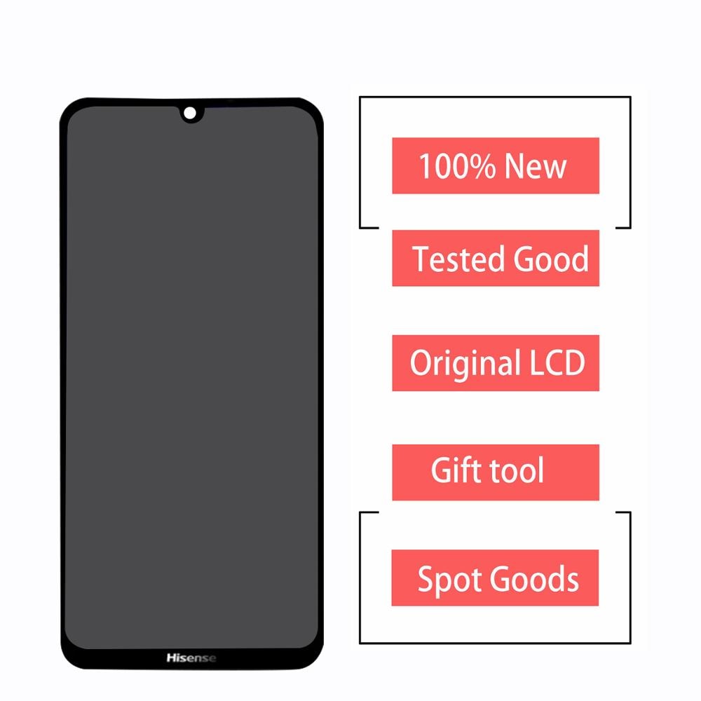 Original 6.1inch For Hisense H30 Lite HLTE223E HLT223E Touch Screen With Lcd Display Panel Lens Glass Digitizer