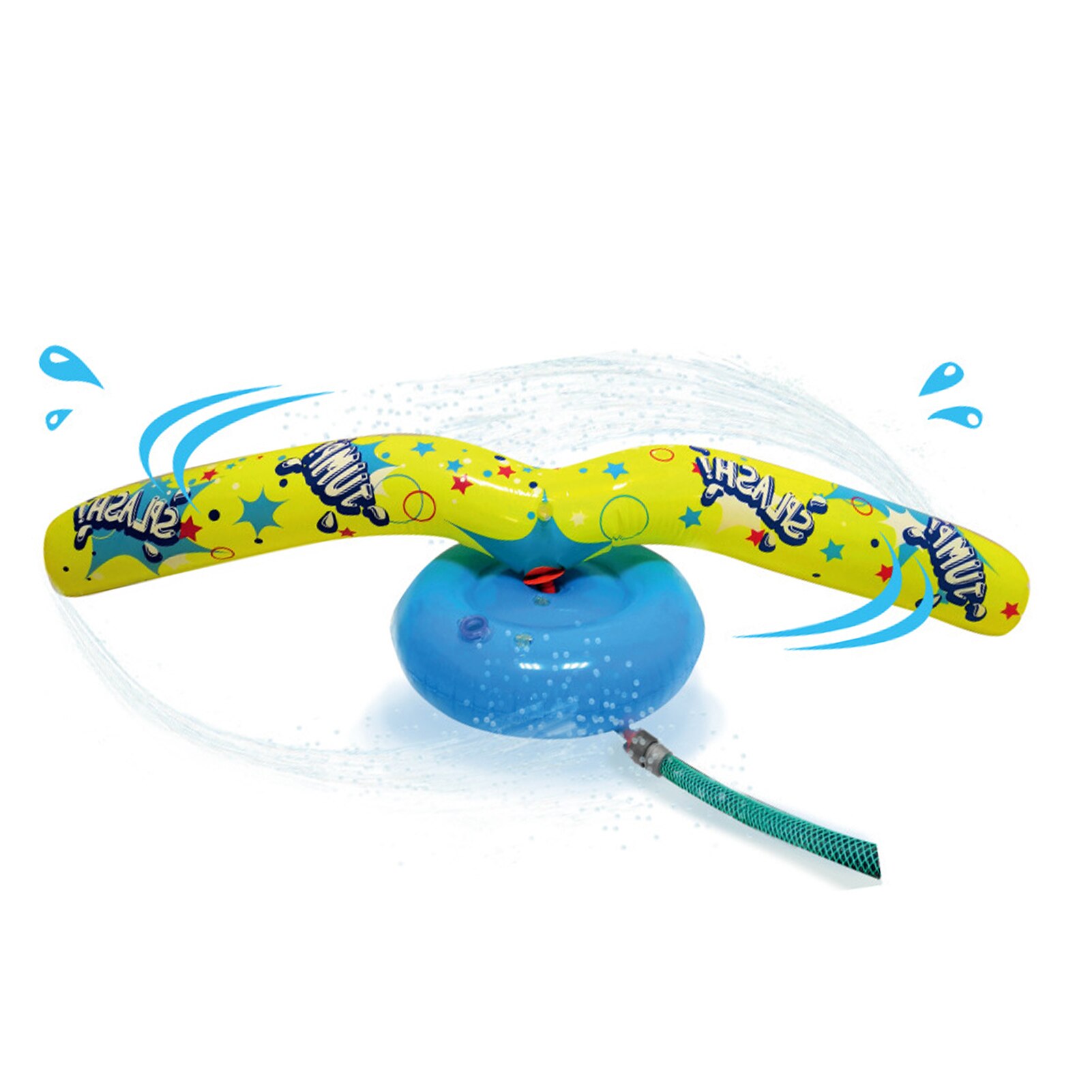 Kids Sprinkler Speelgoed Opblaasbare Roterende Waternevel Wand Kinderen Zomer Outdoor Spinning Waternevel Speelgoed Voor Water Fun Party