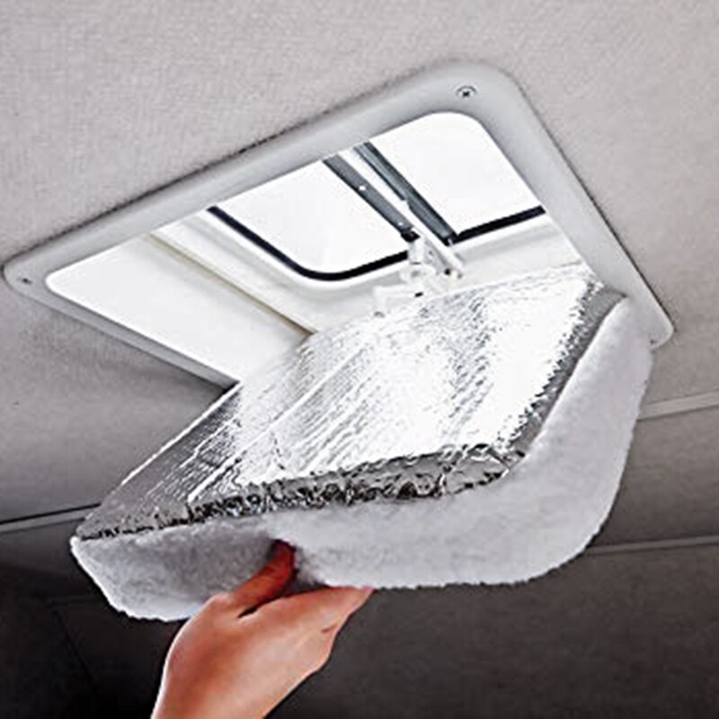Rv soltag dæksel svamp dæksel ventilation soltag skærm isolering dæksel velegnet til standard 14 tommer rv ventilationskanaler