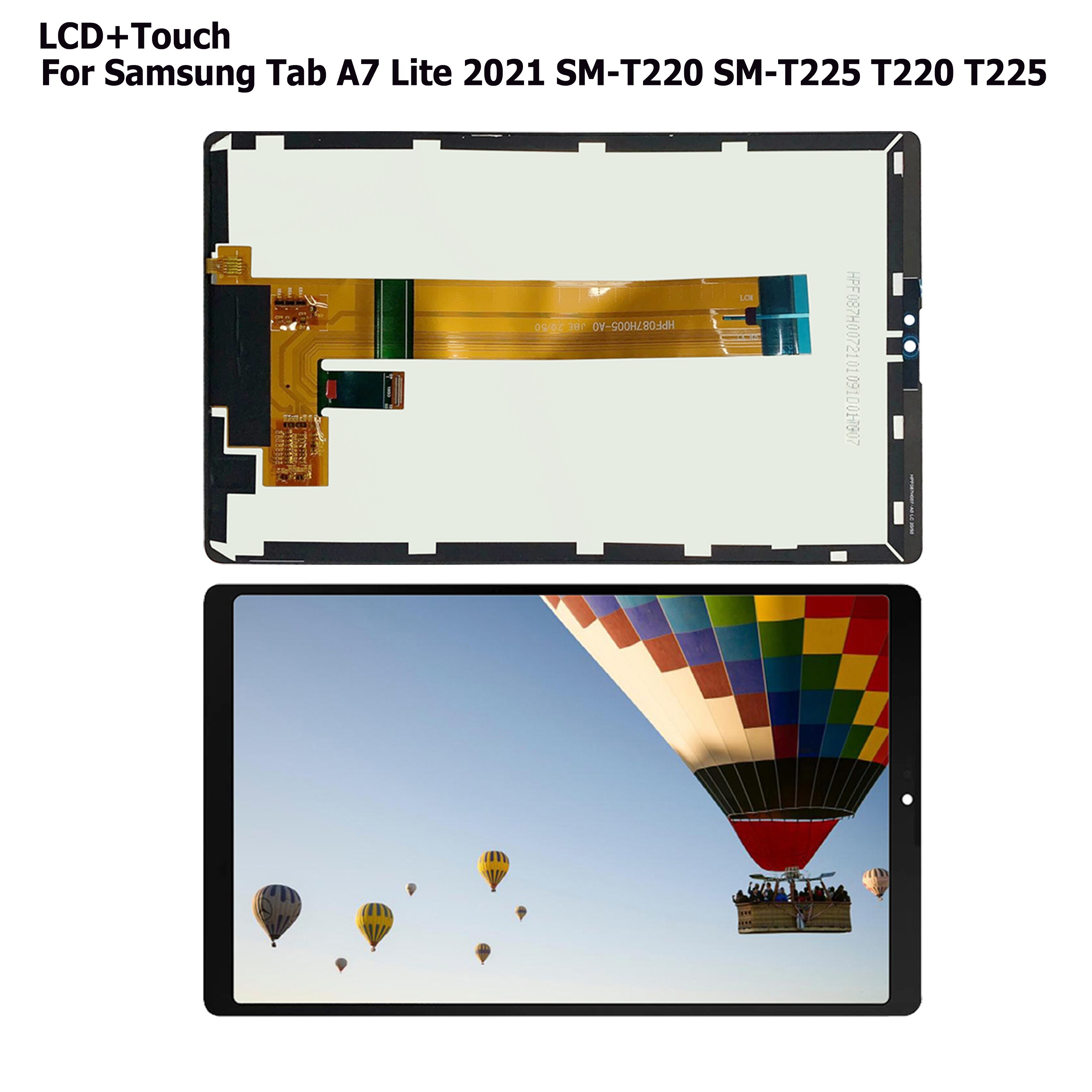 8.7'' LCD Original For Samsung Tab A7 Lite SM-T220 SM-T225 T220 T225 LCD Display With Touch Screen Display Assembly Tested