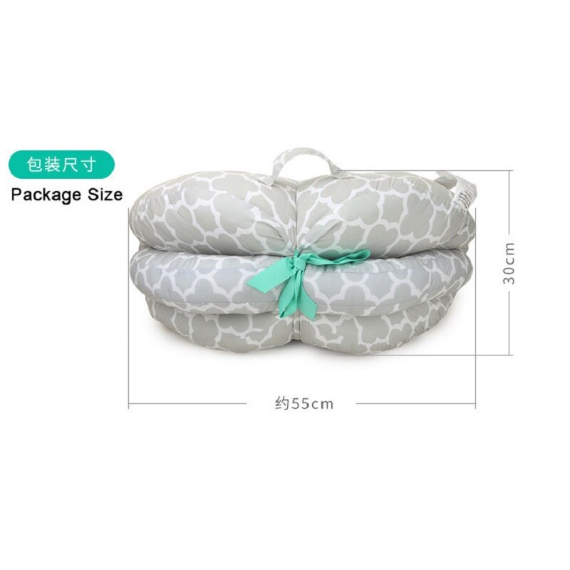 60 CM Baby Multifunctionele Verpleging Kussen Pasgeboren baby Travelling Anti-melken Melk Kussen Hoofd Geheugen Kussen Slapen Kussens