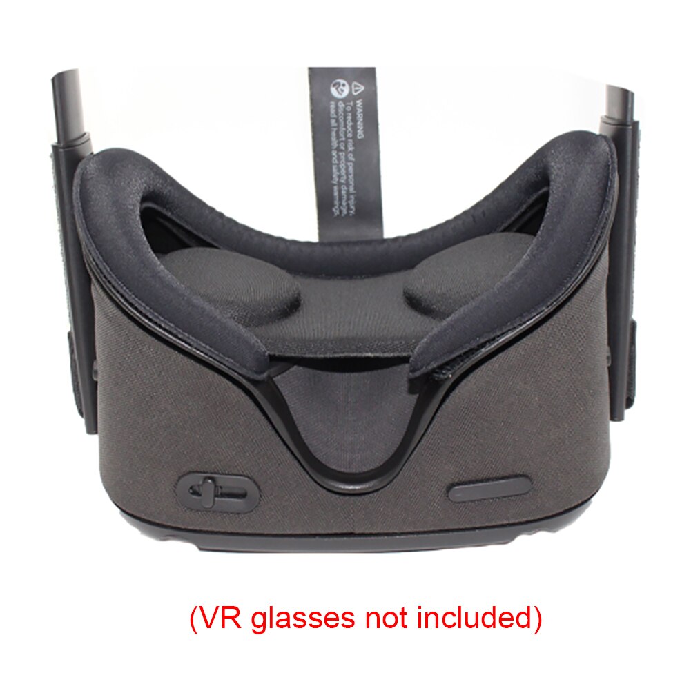 5 -teiliges set weicher, praktischer vr-linsenabdeckungen aus strapazierfähigem pu-leder mit gesichtsauflage und halterung – einfache installation für oculus quest