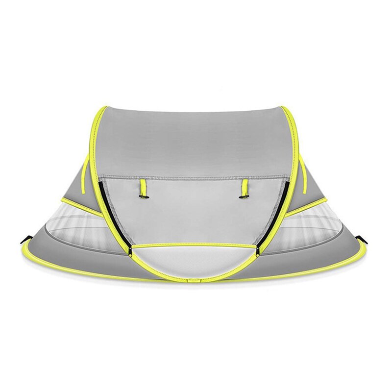 Folding baby beach tent mini breathable zippers mosquito net playhouse play tent for children indoor outdoor room house: Default Title