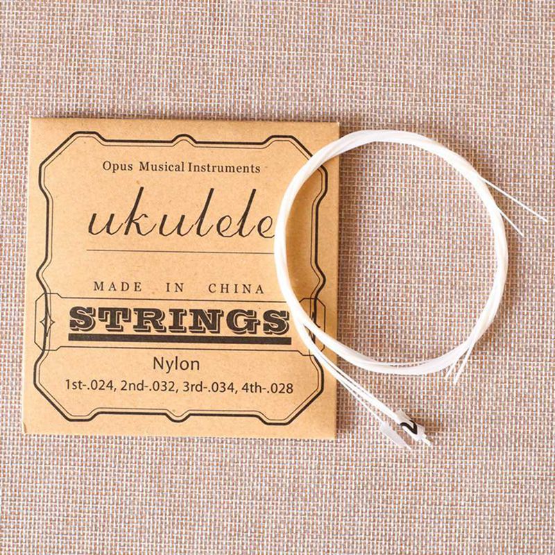 4 Pcs/set Nylon Ukulele Strings Replacement Part For 21 Inch 23 Inch 26 Inch Stringed Instrument