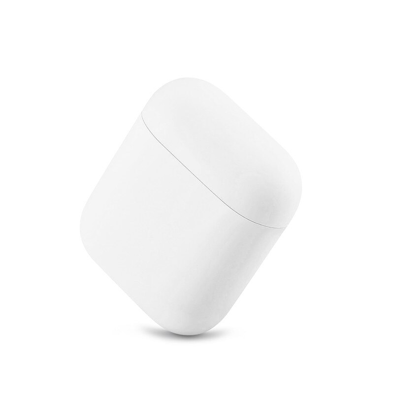 Funda de silicona blanda para auriculares Airpods 1/2, accesorios para auriculares, funda protectora para Apple AirPods 2: White