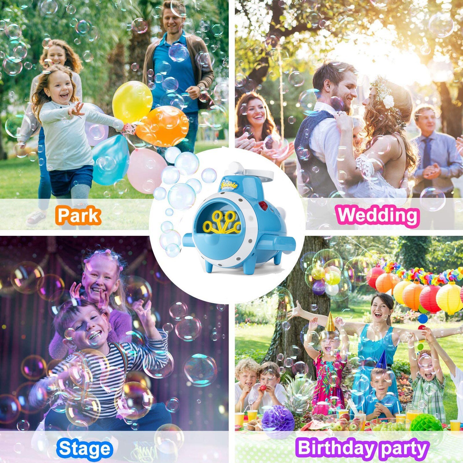 Zomer Bubble Machine Automatische Bubble Blower Draagbare Bellen Maker Voor Kids Funny Zeepbellen Voor Kinderen Baby Buiten Speelgoed