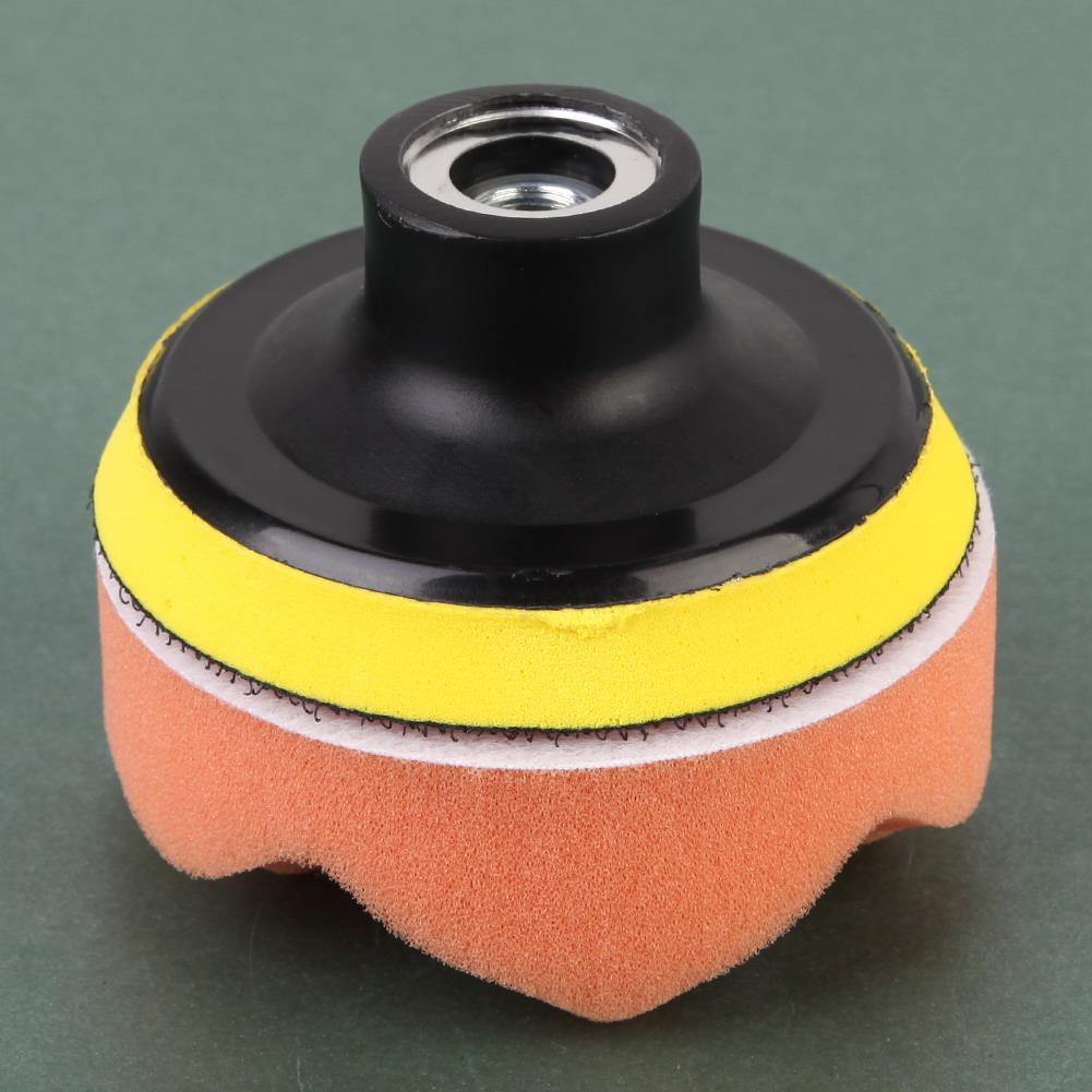 7 Pcs 3 inch Buffing Pad Auto Car Polishing Wheel Kit Buffer + M14 Drill Ad