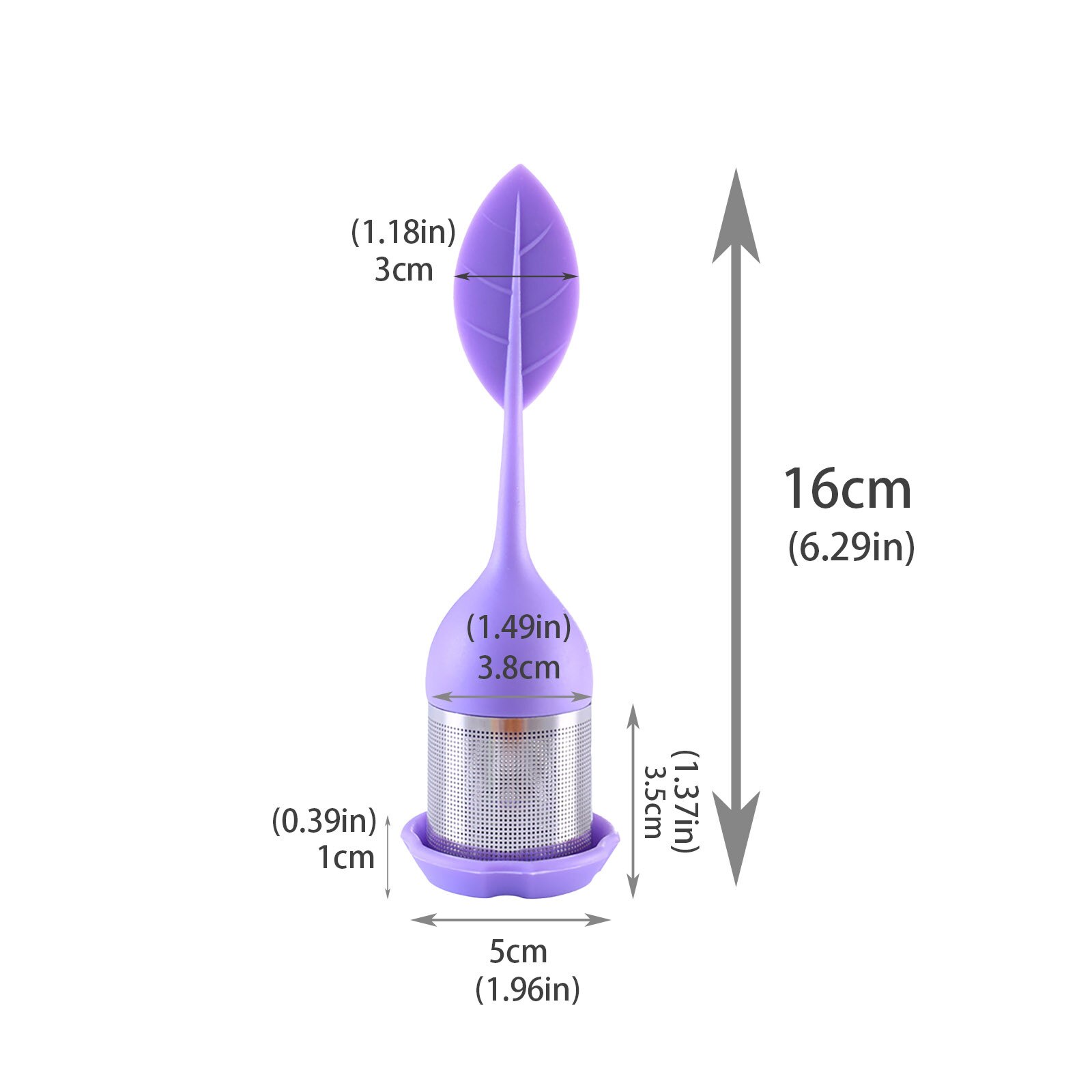 Infusor de té de silicona, colador de hojas de bola de té para elaboración de cerveza, dispositivo de filtro de especias a base de hierbas, herramientas de cocina, accesorios de té, 1 ud.