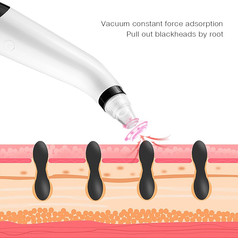 3 In1 Multifunctional LED Screen Vacuum Suction Beauty Device Anti Aging Face Lifting Tightening Eye Facial Skin Care 45G
