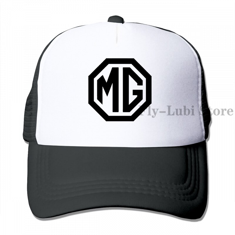 Mg Aftermarket Baseball cap men women Trucker Hats adjustable cap: 3-Black