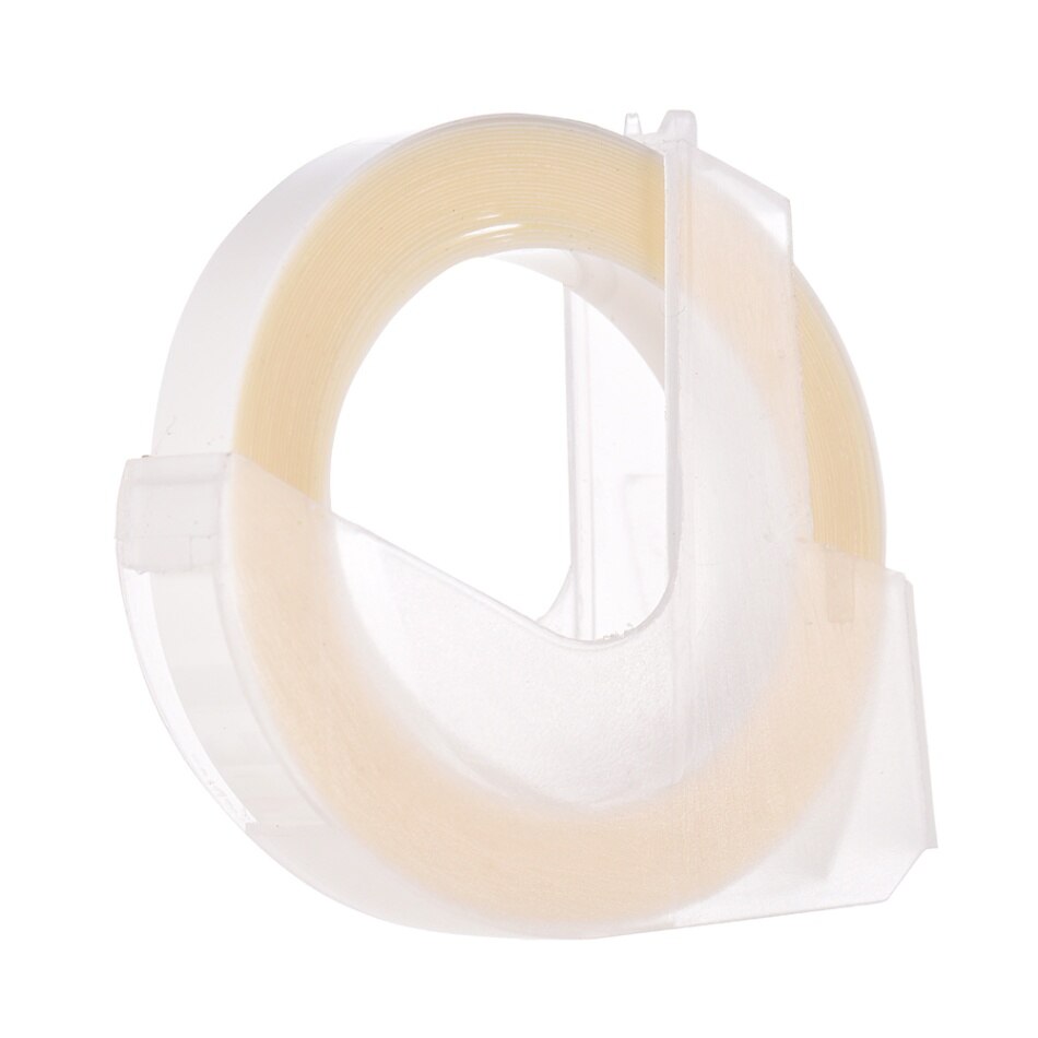 Recarga plástica da fita da etiqueta da gravação 3d para o fabricante da etiqueta de dymo 12965 1610 com 3/8 Polegada * 9.8 pés, 10 rolo (entrega aleatória da cor): Transparent 1 roll
