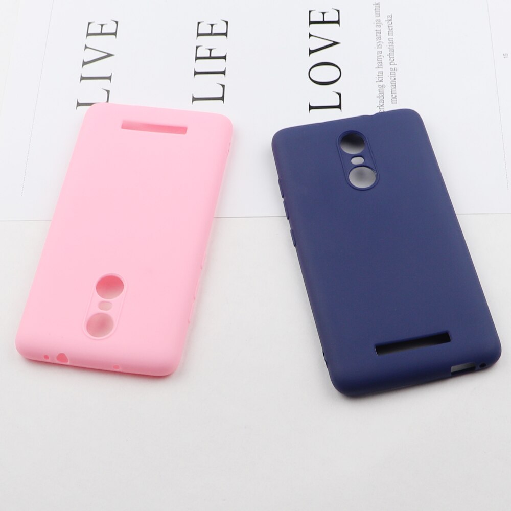 Dla Xiaomi Redmi Note 3 / Note 3 Pro silikonowy TPU miękki telefon matowy pokrowiec na tył Coque Funda