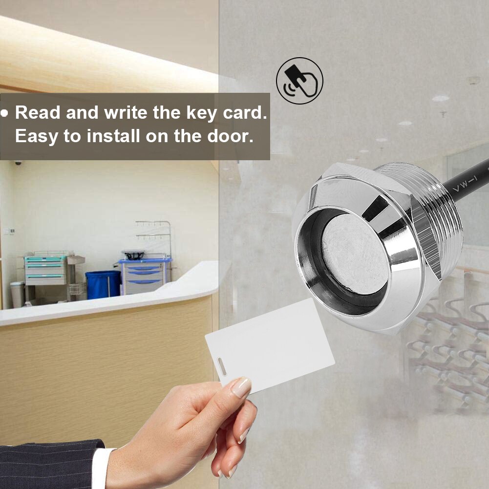 Ibutton Reader 2 Lines Copper Reading Head Ibutton Probe TM Card Reader for Access Control