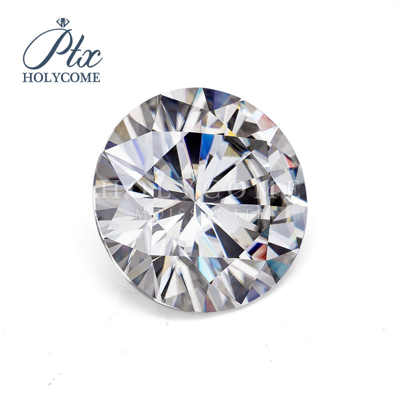 5.0Mm D VVS1 Bieden Gra Certificaat Ronde Cut Loose Moissanite Leverancier Diamant Witte Stenen Sieraden