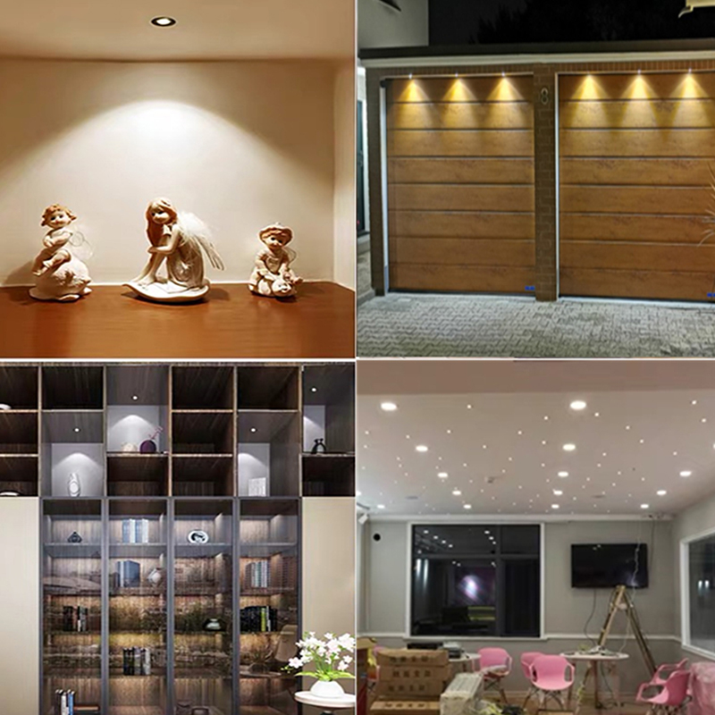 Super Mini Stelle LED 12V Strahler 0,5W Dimmbare Stelle Lichter Deckeneinbaustrahler IP65 Auto KTV Bar Schlafzimmer Treppenstrahler Lampen
