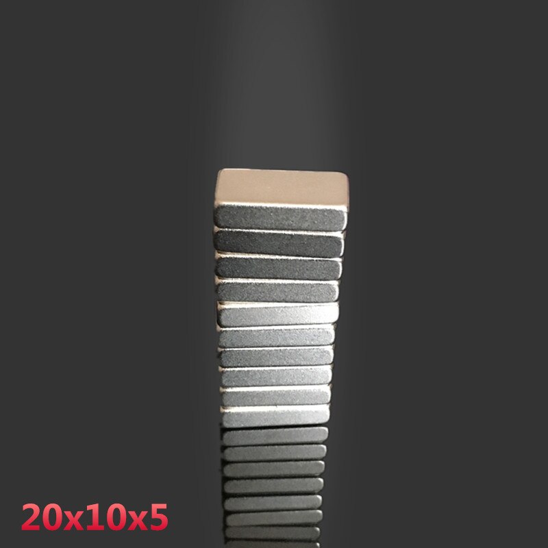 5Pcs Neodymium Magneet N35 Kleine Vierkante Power Sterke Magneten Zeldzame Aarde Neodymium Magneten