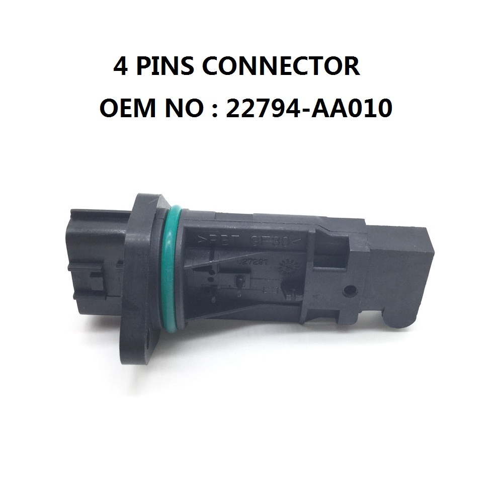 4 nastaa & 5 nastaa subaru forester imprezalle 2.0 t massavirtausmittari maf sensor 22680-aa301, 22794-aa010,22794-aa000: 4p
