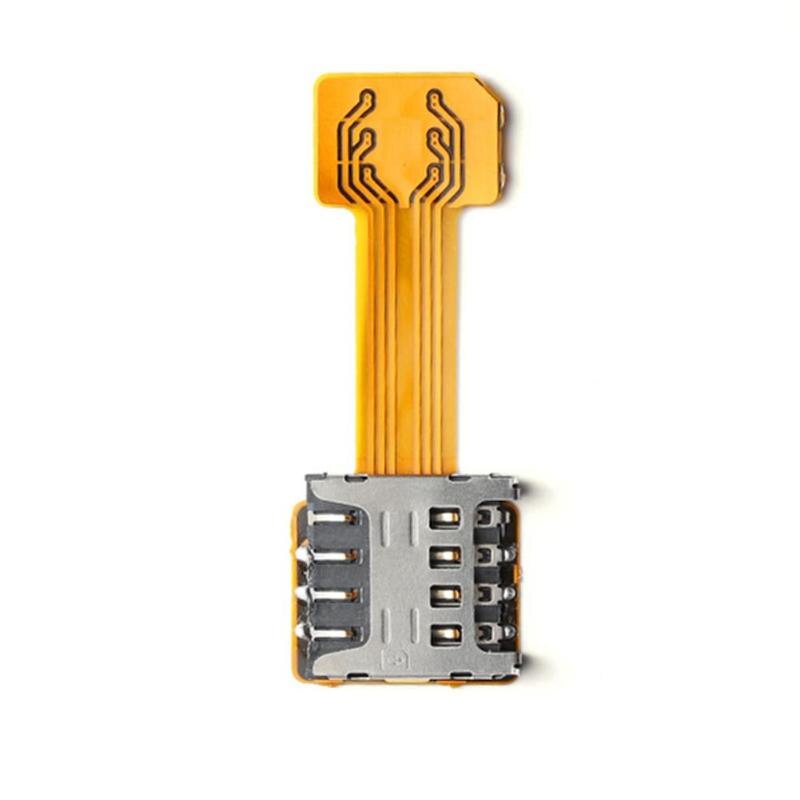 Hybrid Double Dual SIM Card for Micro SD TF Adapter for Android Extender 2 Nano Micro SIM Adapter for Dual SIM cellphone: LY007
