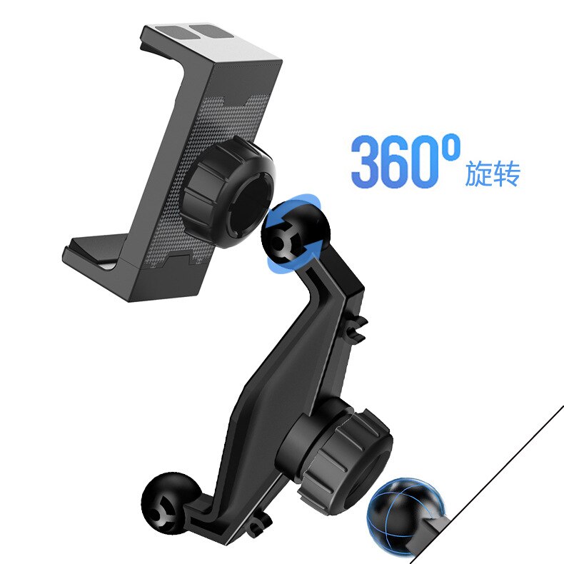 17mm Dual Ball Head Base Car Mobile Phone One-to-two Holder Mount for Car Dashboard Suction Cup Fixed Phone bracket Accessories