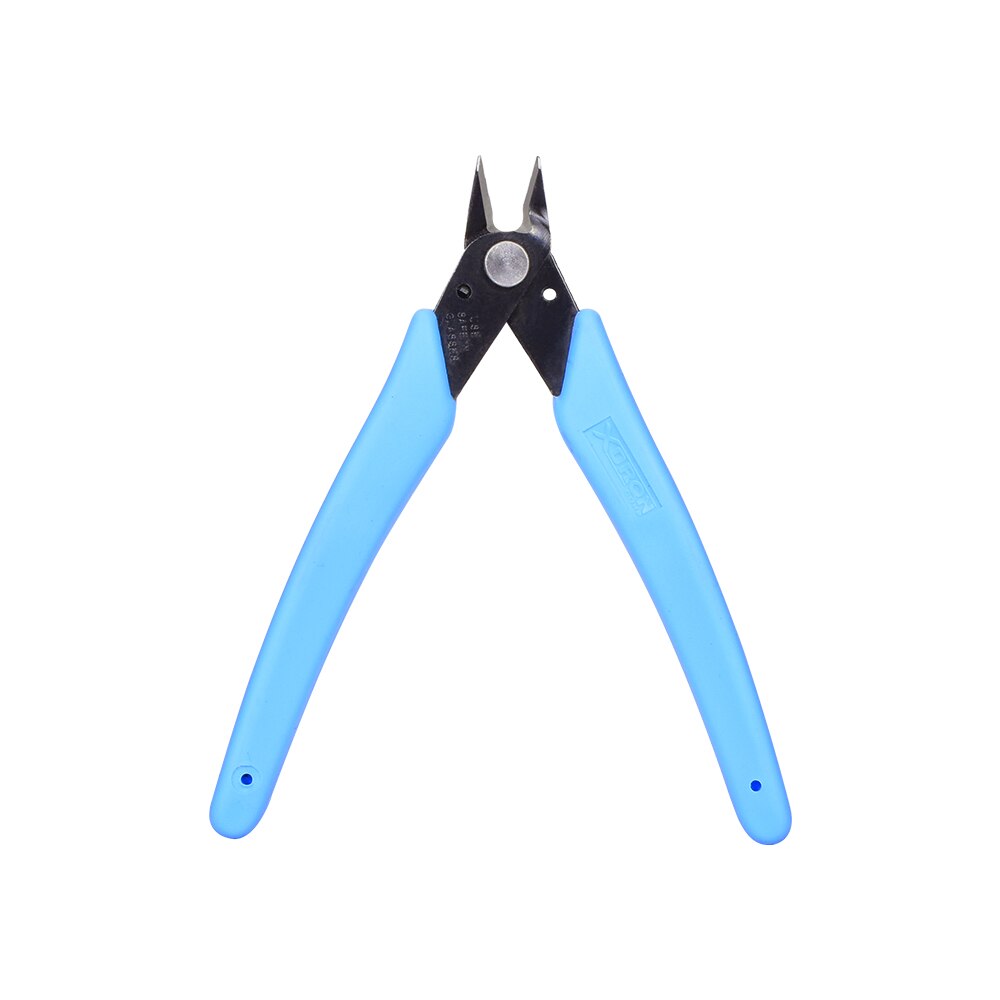 Outils d'imprimante 3D coupe-câble électrique coupe coupe côté cisailles affleurantes pinces PLA Filament ABS PETG 3D pièces: 2PCS / Light Blue
