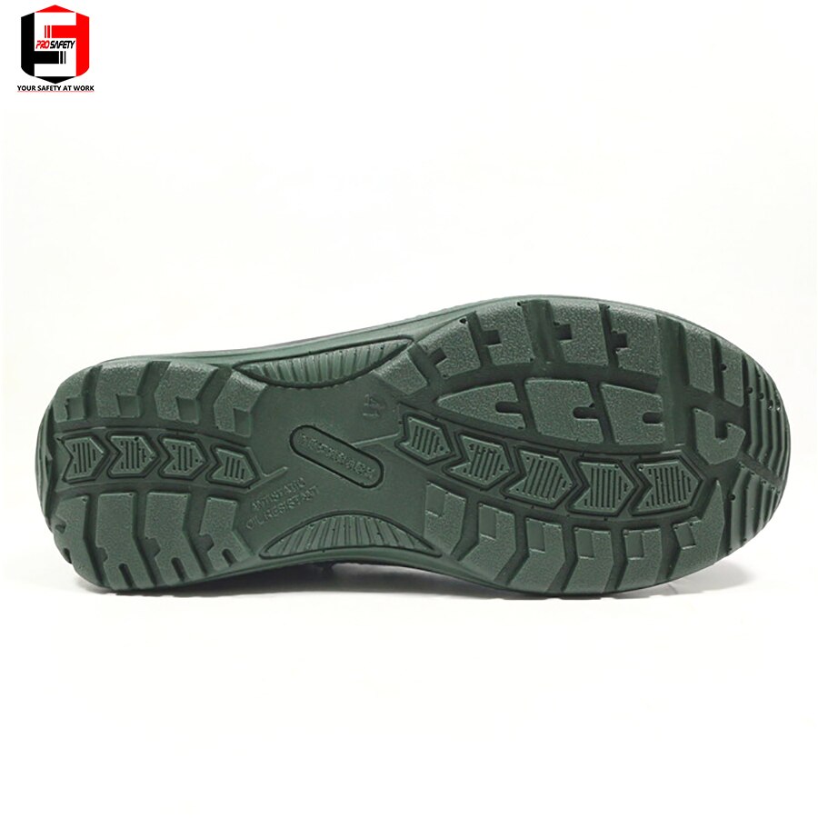 8208 Safety shoes Indestructible Steel Toe Work Shoes for Men Lightweight Safety Slip Resistant Industrial Construction Shoes