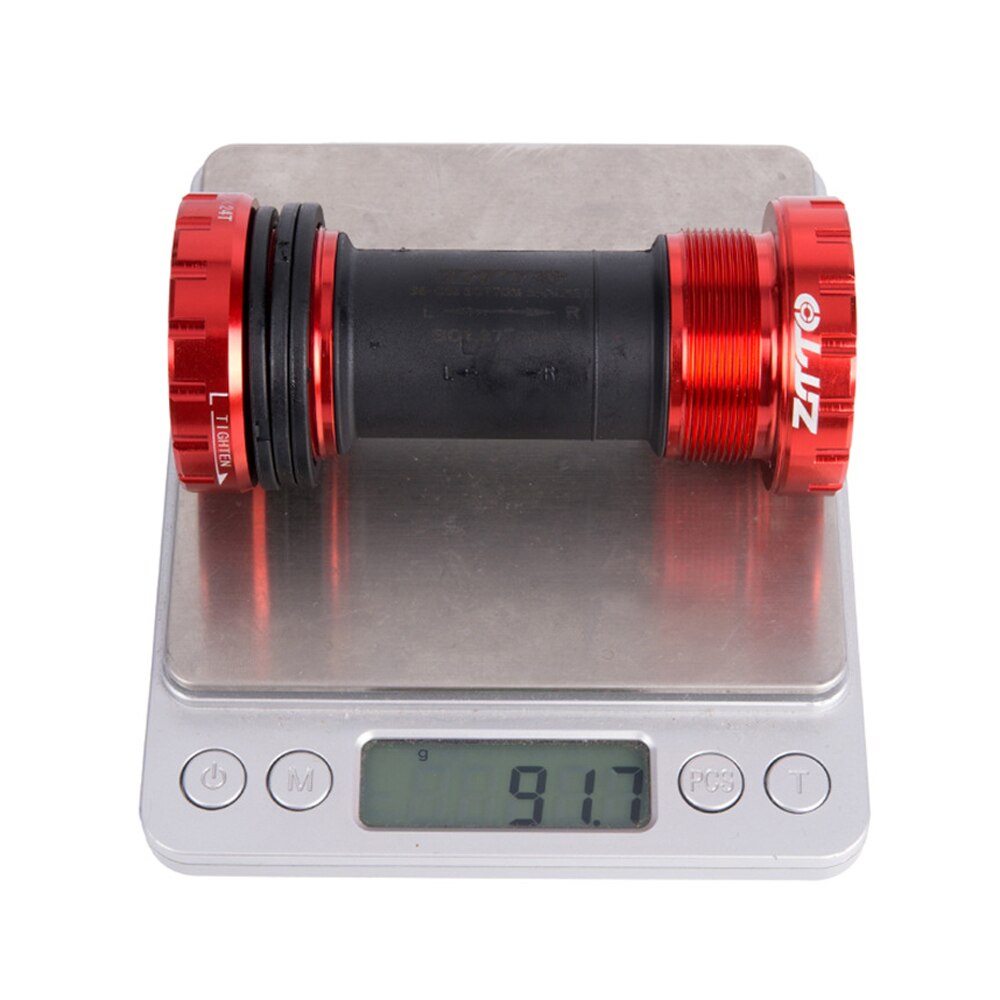 ZTTO BB91 Bicycle Bottom Bracket for BSA68 73 Threaded MTB Mountain Bike Road Bicycle Bottom Bracket Crankset Bearing Axis Parts