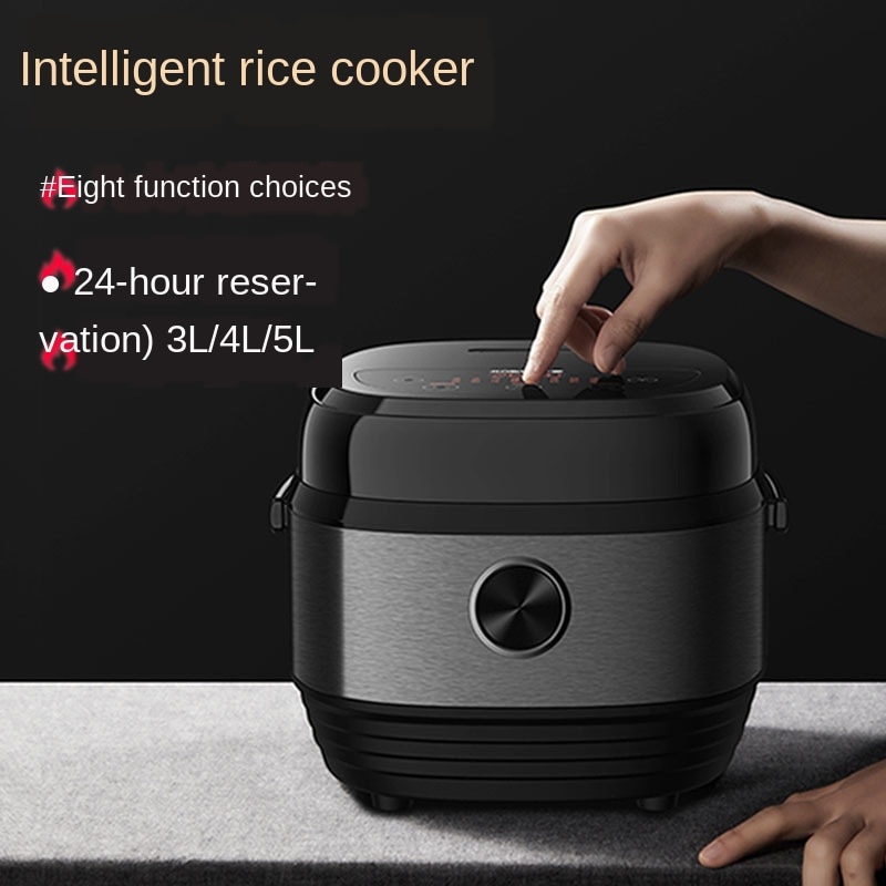 3l220v Intelligent Electric Cooker Mini Multi-Function Small Electric Cooker Household Kitchen Small Household Appliances