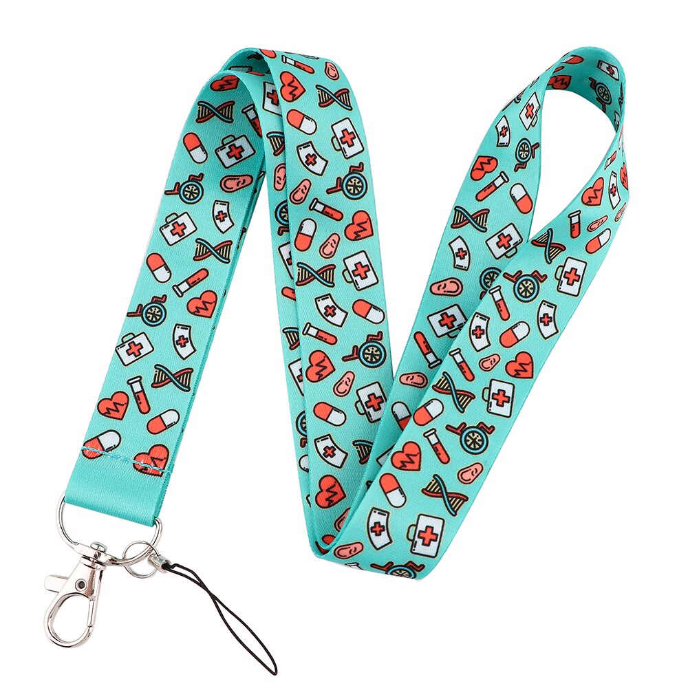 Cobee ID-lanyards - Set Van 3 Kleurrijke Patronen - 45 X 2,5 Cm - Polyester - Met Dubbele Bedrukking - Ideaal Voor Telefoon, Sleutels, Badge En ID-kaarthouder - Voor Dames, Heren En Kinderen