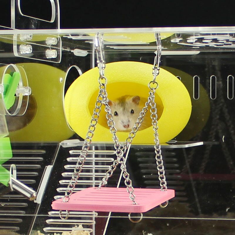 Söpö hamsterin talo pieni lemmikki hiiri talo pesä lemmikki nukkuu lämmin mukava värillinen muna pesä hamsterin häkki koristeet 1 kpl