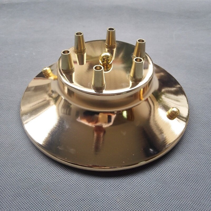 Spider Chandelier Lamp Base Ceiling Plate Fixture Metal Light Ceiling Rose Disc Ceiling Fixture Base 3/4/5/6/8/10/12/14 Holes