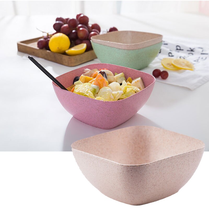 Salad Plate Fruit Tableware Watermelon Apple Bowl Spoon Children Rice Dessert Snack Bowl Household Tableware