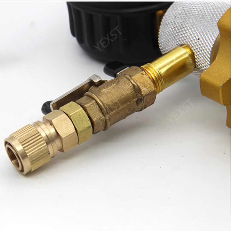 Automotive Vacuum Cooling System Auto Car Radiator Coolant Refill &amp; Purging Tool Gauge Kit