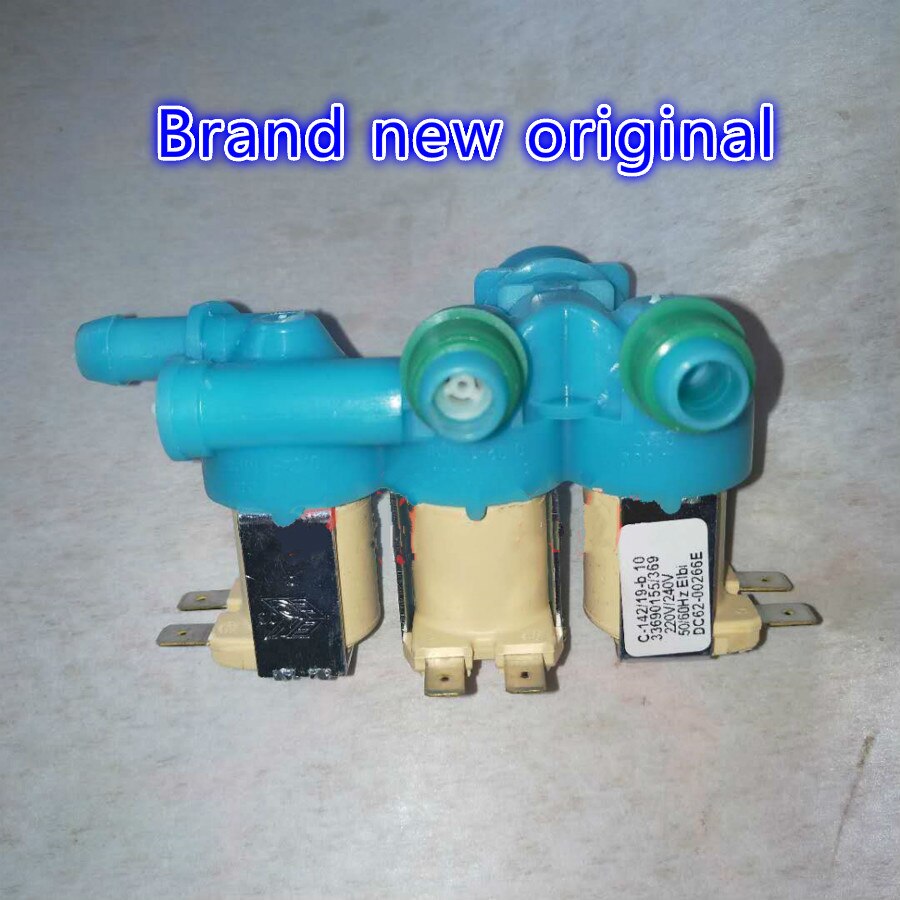 Suitable for Samsung washing machine inlet valve, washing machine inlet solenoid valve DC62-00266E three-head inlet valve