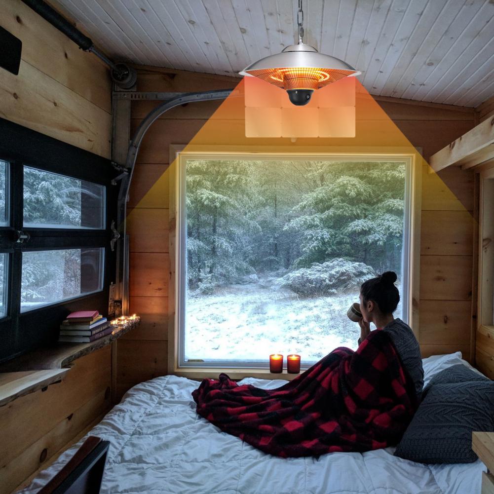 1 Set Heat Focusing Reflector Convenient Sturdy Detachable Heat Reflector Panel Durable Anti-rust Heater Deflector