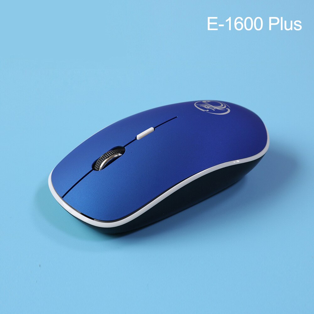 Souris sans fil USB souris d'ordinateur Mini souris ergonomique souris optique silencieuse PC souris 2.4GHz économie d'énergie bureau Mause pour ordinateur portable: Blue